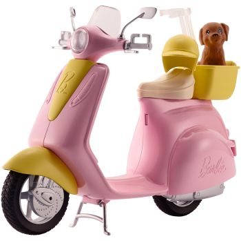 Barbie - Moto de Barbie, Accesorios Muñeca
