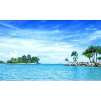 fotomural vinilo paisaje islas tropicales 400 x 300 cm