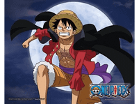 poster 3d - sherwood one piece gear 5 enmarcado licencia oficial
