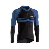 maillot para ciclismo lurbel cycling horizon ahorra 40 - l negroazul royal