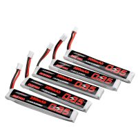 5pcs uruav 38v 350mah 50100c 1s bateria de lipo con enchufe ph20 para drone de carreras rc