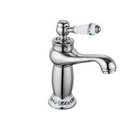 universal de griferia gl11076 neoclasico grifo monomando lavabo cromo