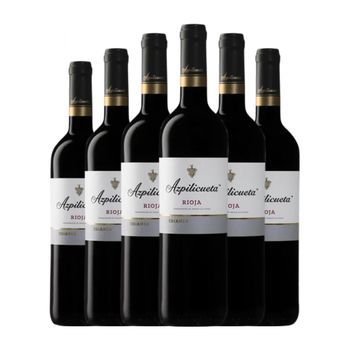 Campo Viejo Vino Tinto Azpilicueta Rioja Crianza Media Botella 37 Cl 14% Vol. (pack De 6 Unidades)