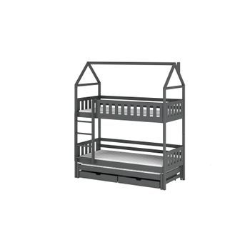 Litera Iga 90x190 Gris