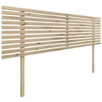 cabecero de madera reciclada dm estilo japones con patas 150x115cm camas 150 - cambrian madera