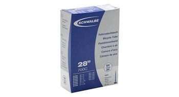 Chambre a air velo 700 x 18 25 schwalbe valve presta tout alu 80mm  sv20