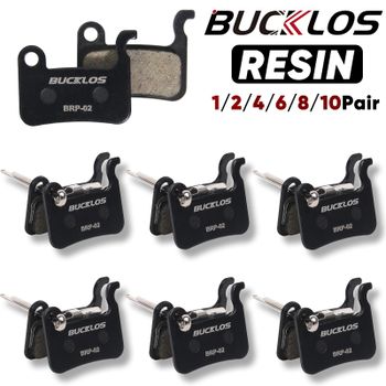 BUCKLOS pastilla de freno de disco de resina para SHIMANO A01S pastillas de freno hidráulicas resistentes al desgaste pastillas de freno MTB para piezas de ciclismo M06 M07