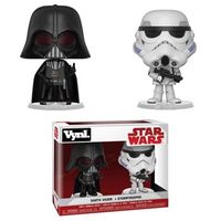 funko vynl star wars darth vader y stormtrooper figure