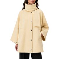 pinko abrigo 107182a3ft para mujer