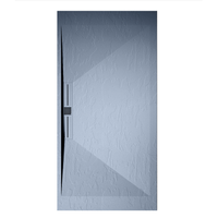 plato de ducha pizarra edis gris  70x120 cm rejilla color
