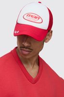gorra man de espuma rojo