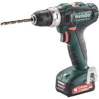 martillo perforador metabo - powermaxx - sb 12 2x 20ah - sc 60 plus - caja