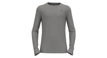 Camiseta interior de manga larga odlo merinos 200 gris natural