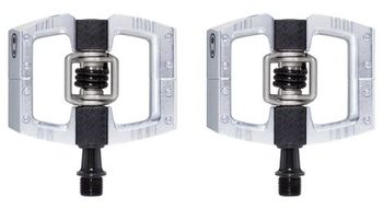 Crankbrothers pedales mallet dh high polish silver   ltd