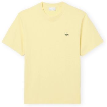 Lacoste Camiseta Classic Fit T-Shirt - Jaune para hombre