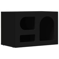 mueble de tv  mueble de salon  gabinete de tv negro 60 x 35 x 40 cm madera de ingenieria