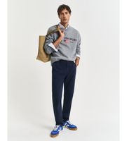 gant para hombre 1505228 pantalon chino slim fit con textura labrada structured marino 36 casual algodon algodon organico