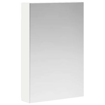 Armario Con Espejo De Baño 40 X 10,5 X 60,5 Cm Vidaxl