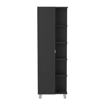 Mueble Alto De Baño Urano, Con 5 Estantes