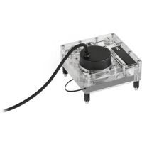 refrigeracion liquida alphacool core reservior 120 mm rgb direccionable acrilico