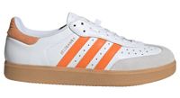 zapatillas de ciclismo adidas velosamba leather blanco naranja unisex