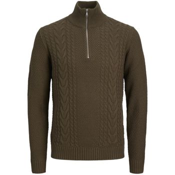 Jack & Jones Jersey 12260826 JJCRAIG KNIT HALF ZIP CANTEEN para hombre
