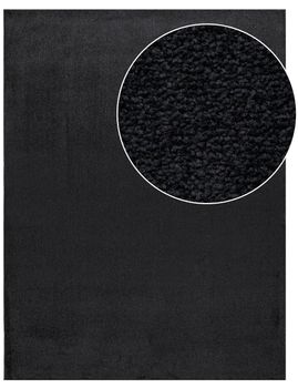 Alfombra Portivo negro 160x220 cm