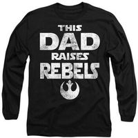 disney tops y camisetas dad raises rebels para hombre