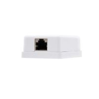 nanocable roseta de superficie 1x rj45 cat 5e ftp blanca
