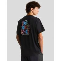the north face camiseta camiseta 1966 flora relaxed tee tnf black para hombre
