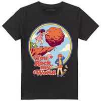 steven rhodes camiseta you rock my world para mujer