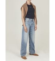 pepe jeans para mujer pl2051028 jeans loose bow azul 2932 casual algodon denim