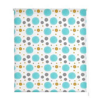 Estoralis - Estor Enrollable Translucido | Estampado Texturas | 130 X 180 Cm (ancho/alto) Tamaño Tela 127 X 175 Cm | T-4048 Unico