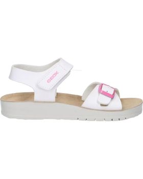 de GEOX J15EAB 000BC J SANDAL COSTAREI WHITE C1000