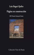 pagina en construccion xxv premio unicaja de poesia