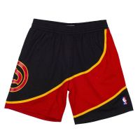 short atlanta hawks nba reload swingman - mitchell  ness negro