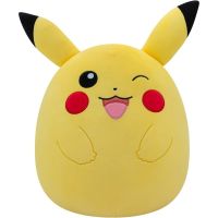 peluche winking pikachu pokemon squishmallows 35 cms
