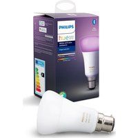 philips hue white  colour ambiance bluetooth led bulb - b22 white