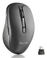 mouse ngs evo mix laser inalambrico multimodo recargable y silencioso usb-c
