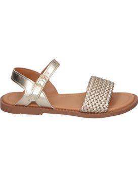 Sandalias Para Niña Jupifly 7017 Color Dorado 32