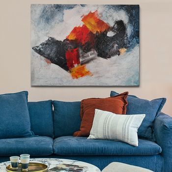 Pintura Al Óleo Decorativa Op1594970299-5070 Multicolor 50x70 Cm