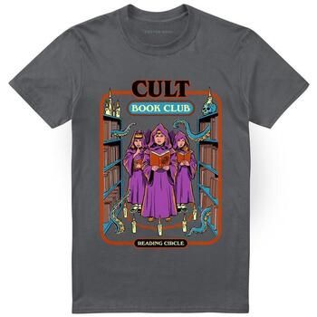 Steven Rhodes Camiseta Cult Book Club para hombre