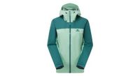 chaqueta impermeable para mujer tacul verde de mountain equipment