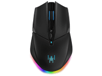 raton gaming - acer predator cestus 535 con cable 24 ghz y bluetooth 30000 dpi ambidiestro negro