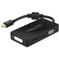 DeLOCK 62073 base para portátil y replicador de puertos USB 2.0 Type-B Negro