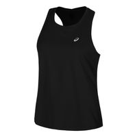 asics core camiseta de running mujeres - negro