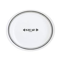 plato vidrio templado bicolor 30 cm
