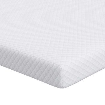 Colchón De Espuma Viscoelástica 80 X 200 Cm Thick Suave Blanco Vidaxl