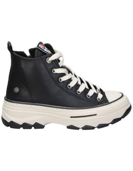 Zapatilla Abotinada Refresh 173078 Negra Para Mujer 38