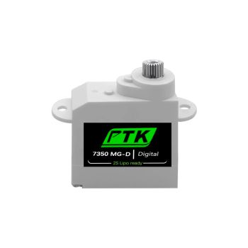 Servo digital de metal PTK 7350 MG-D 5g para avión EPP E3P,helicóptero RC mini para interiores